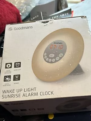 Goldman’s Wake Up Light Sunrise Alarm Clock  • £40