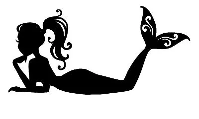 Mermaid Vinyl Decal Car Window Sticker You Pick The Size & Color • $3