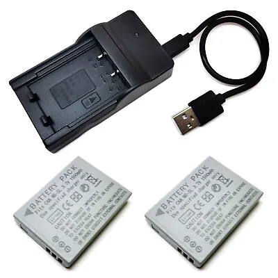 Battery Pack / USB Charger For Canon PowerShot S100 S100V S110 NB-5L Brand New • $19.98