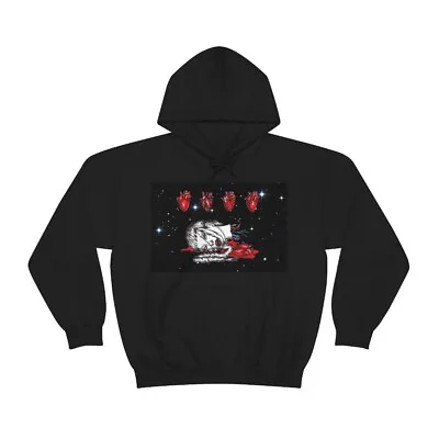 Unisex Bloody Space Love Hooded Sweatshirt Hoodie • $65