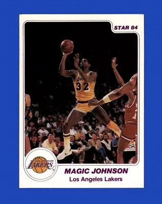 1984-85 Star Set-Break #  3 Magic Johnson EX-EXMINT *GMCARDS* • $27.52