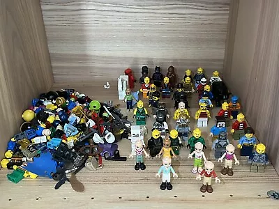 Large Lego Mini Figure Bundle Joblot Star Wars Ninjago Marvel Minecraft Friends • £8.50