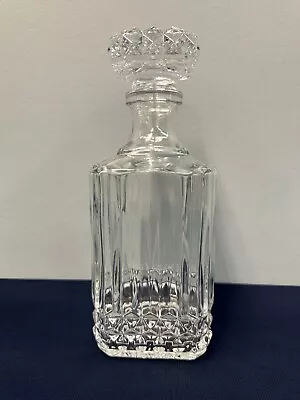 Vintage Cristal D’Arques Crystal Decanter With Stopper Crystal Whiskey Decanter • $45