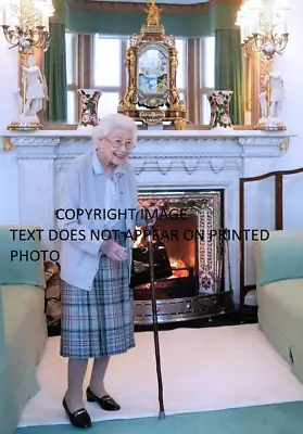 Queen Elizabeth Last Photo Print Balmoral Royal Family Jubilee Buckingham Palace • £3.99