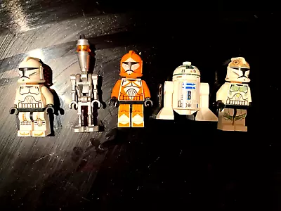 Lego Minifigures Rare Star Wars X 5 Bulk Lot Bricks Blocks • $49.97