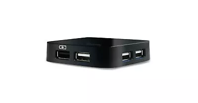 DLink DUB-H4 4-Port USB2.0 USB Hub In Black (USB Powered - No AC Adapter) DUB-H4 • $14.99