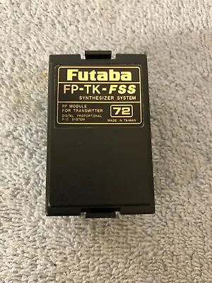 $125 • Buy Futaba FP-TK-FSS 72MHz Synthesized RF Module For 9Z Transmitter FUTL8900