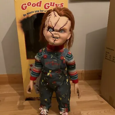 NECA Bride Of Chucky Chucky Doll Life Size Replica Child's Play Prop Replica • £400