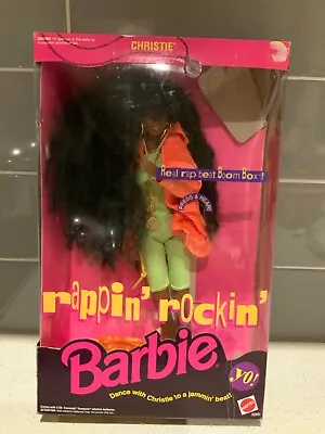 Vintage Mattel Rappin' Rockin' Christie Doll Original Outfit & Boombox • $110