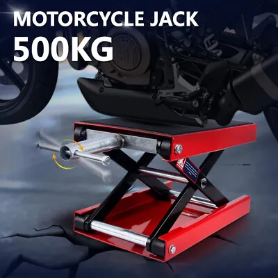 Jack Lift Hoist Stage Hydraulic Transmission 1100 Scissor Stand Motorcycle Lbs • $60.79