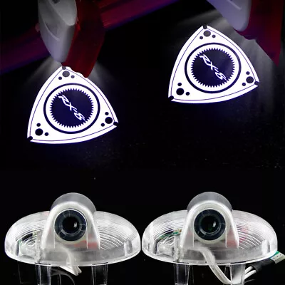 2X For Mazda RX-8 2001-18 Led Red Light Car Door Projector Welcome RX8 Emblem • $16.99