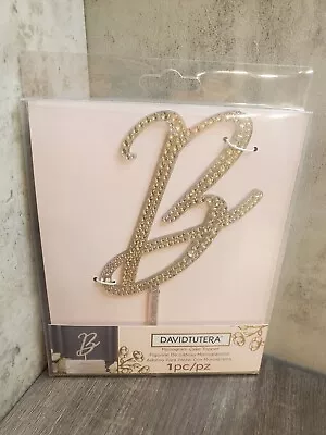 B Monogram Cake Topper    • $9.97