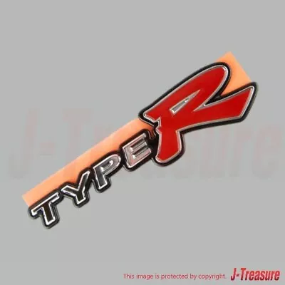 HONDA CIVIC EP-3 2001-2005 Genuine Type R Emblem Rear 75717-S5T-E01 OEM • $51.98