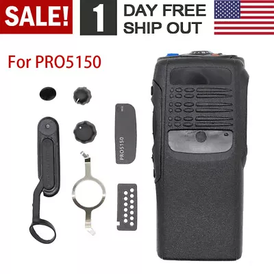 Black Outer Case Housing Cover For Motorola PRO5150 Radio Replacement Repair Set • $13.98