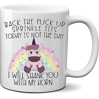 I Will Shank You With My Horn - Funny Coffee Cup - 11oz Or 15oz Mug • $14.92