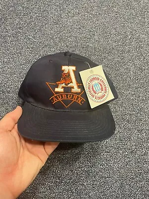 Vintage Auburn University Tigers Hat Blue NCAA Sports Football College Snapback  • $26.99