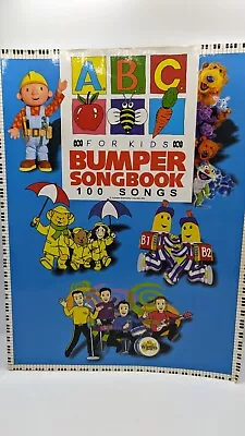 ABC For KIDS Bumper Song Book 100 Songs  The Wiggles Bananas In Pyjamas GUC • $35