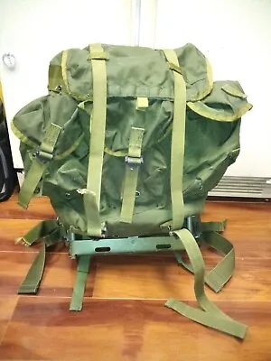 US Army Military LC-1 Combat Field Pack Alice Backpack With Frame 1980's Vintage • $119