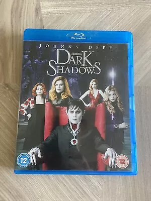 Dark Shadows Blu Ray DVD Tim Burton Johnny Depp • £4.50