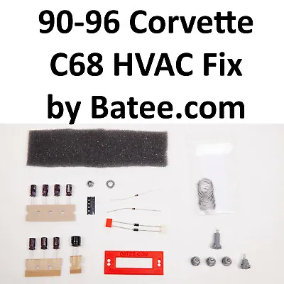 90-96 C68 AC Electronic Climate Control Repair Kit C4 Corvette Digital ECC B005 • $49.95