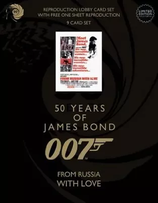 James Bond 007 ~ 50 Years Lobby Card Set ~ From Russia With Love ~ Brand New • £14.95