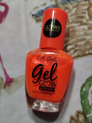 L.a. Girl Gel Glow Orange Nail Polish  #  Gnl738 Flickering Flame • $6.44