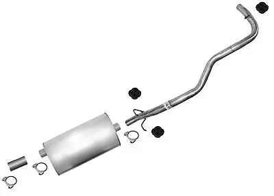 Weld On Muffler + Tail Pipe For S10 GMC Sonoma Pick Up 2000 2001 2002 2003 2.2L • $175