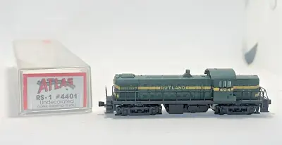 N Scale Atlas #4401 RS-1 Undecorated Roller Bearing Locomotive • $149.99