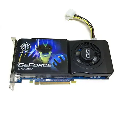 BFG Tech NVIDIA GeForce GTS 250 | 256-Bit GDDR3 PCI Express 2 X16 HDCP Ready • $9.50