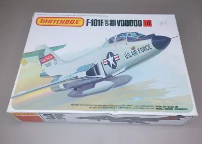 Matchbox F-101F/ RF-101B/CF-101B Voodoo 1-72 Scale Open Box Model Kit • $24.99