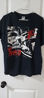 Vintage Misfits Bullet Shirt XL Better Dead On Red Punk 2001 Danzig • $52