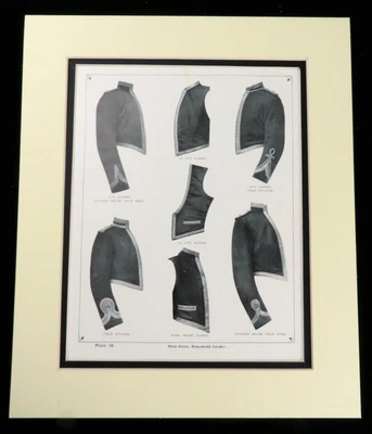 £40 • Buy Royal Horse Guards Uniform British Army Jacket Kit Antique Military Print 1900