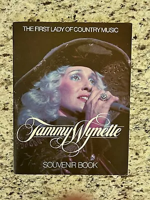 Tammy Wynette Souvenir Book - The First Lady Of Country Music 1980 TWE • £34.74