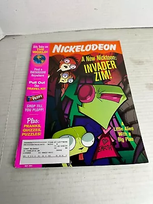 2001 Nickelodeon Magazine Nicktoon Invader Zim May Issue #71 • $24.99