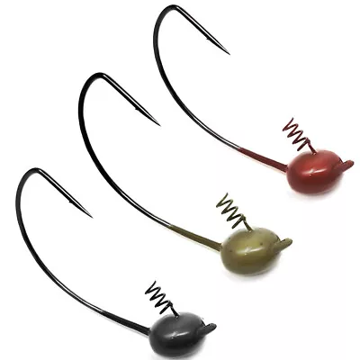 Reaction Tackle BULK Tungsten Shaky Head Jigs 5-PACK • $9.99