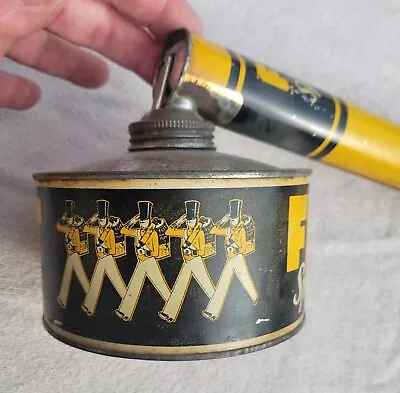 Vtg FLIT Lg Insect Sprayer W Toy Soldier Tin Litho Bug Garden Spray Pump 1930's • $35