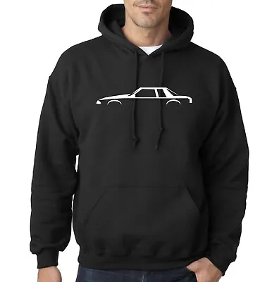 Notchback Foxbody Mustang Silhouette Hoodie Racing 302 American Muscle 5.0 • $28.99