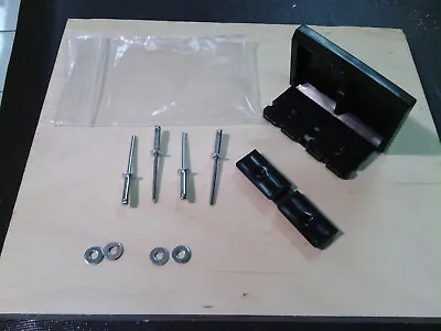 1 Vintage Gibson Protector Case Latch Kit GEN. 1&2 Plastic Latch Kit W/ Hardware • $11