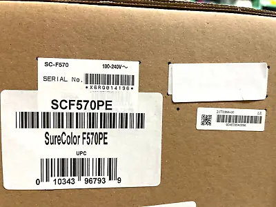 Epson SureColor F570 Printer SCF570PE 24   Dye Sublimation Open Box READ • $1799.99