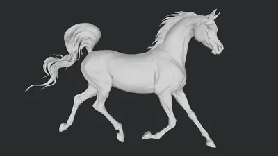 Breyer Size Classic 1/12 Artist Resin Prancing Arabian Model Horse • $149.35