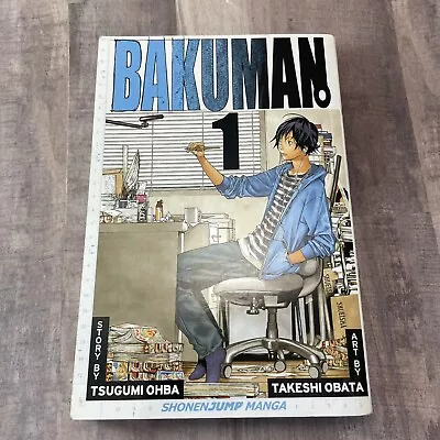 Bakuman Manga Book Tsugumi Ohba Takeshi Obata Volume 1 English • $11.99