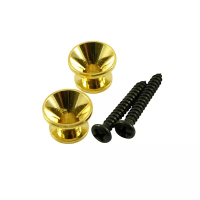 WD® Strap Button Set Of 2 - Gold For Fender Guitars. • $16