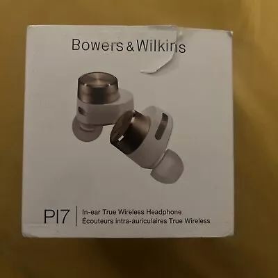 Untested Case For BOWERS & WILKINS PI7 ( Case Only) WHITE #p17 • £29