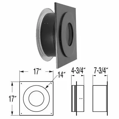 $145.64 • Buy Simpson Duravent 9243N 8  Triple Wall Thimble