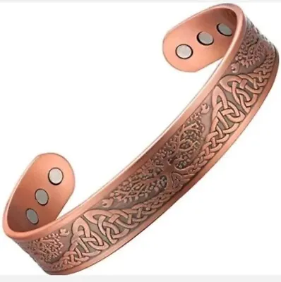 Best Quality Men's Ladies Bio Magnetic Bracelet- Bangle-arthritis Pain Relief • £9.85
