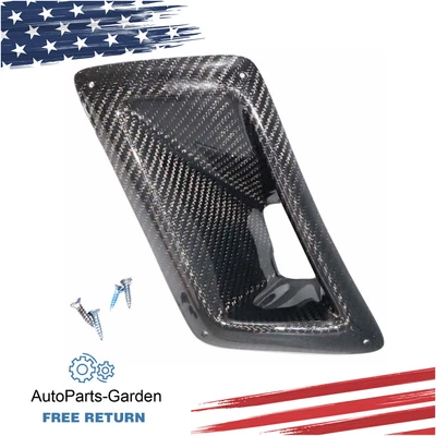 $35.15 • Buy Front Bumper Carbon Fiber Air Vent Intake Duct Left For Nissan 350Z Z33 2003-09