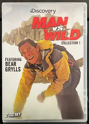Man Vs Wild - DVD NTSC Region 1 Season 1 Bear Grylls • $5.84