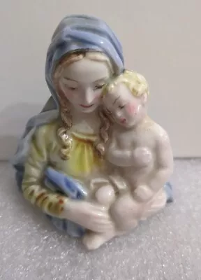 Keramos Wien  Lady Madonna And Baby  Figure Ceramic Austria RARE • $24.99