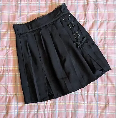 Kawaii Dear My Love Pleated Skirt Himekaji Gyaru Lolita Japanese Fashion • $25