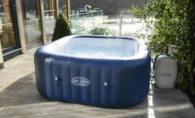 1.8m² Lay-Z-Spa Hawaii 140 Airjet Inflatable Spa 4-6 Person Hot Tub • £449.49